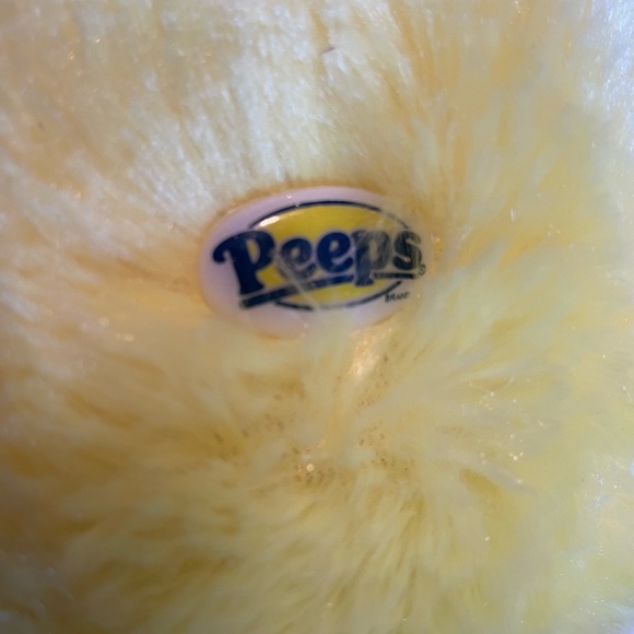 Peeps. Shaggy Yellow 15” Plush Bunny NWT - Picture 3 of 14